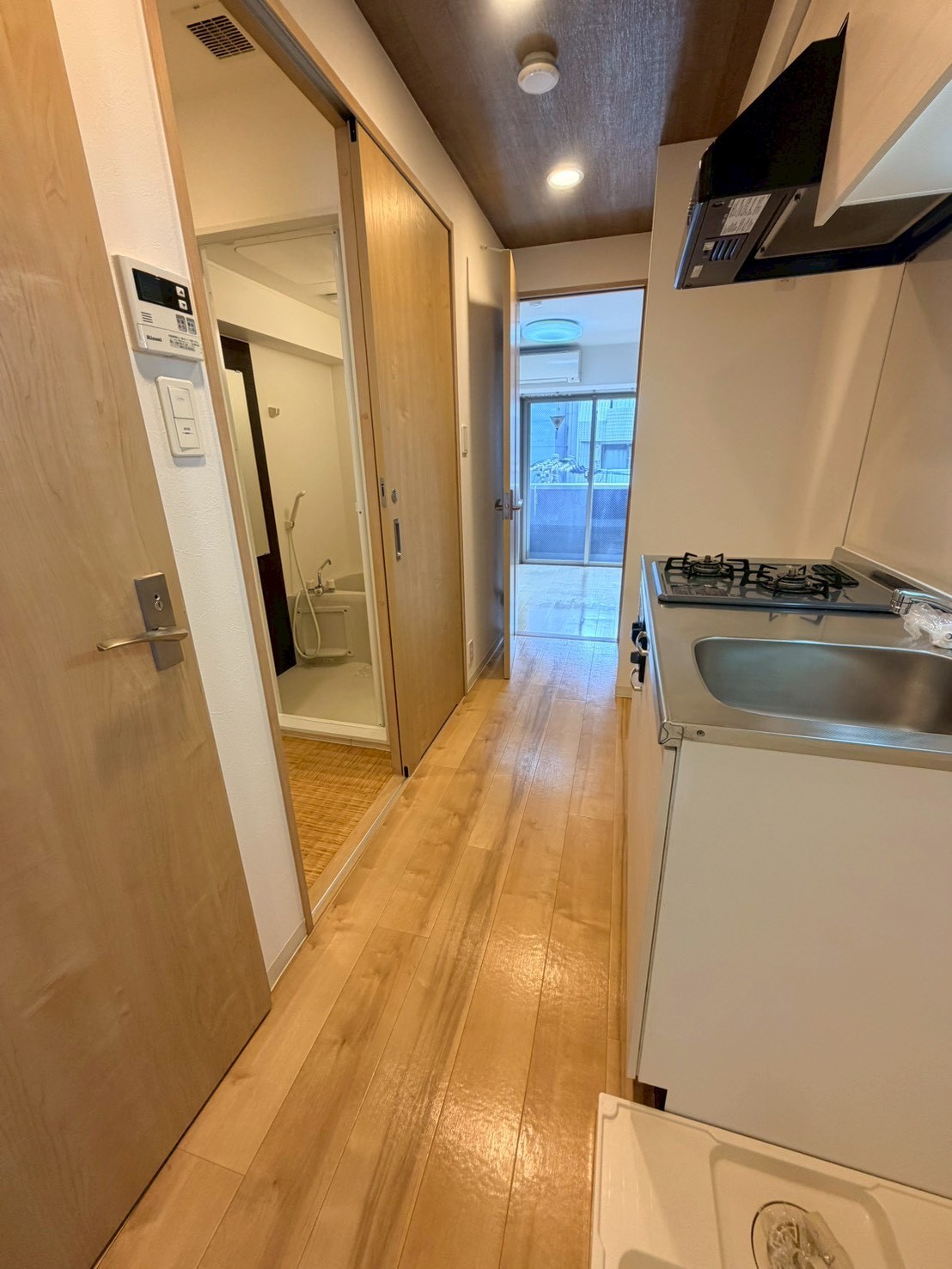 内装実例の廊下