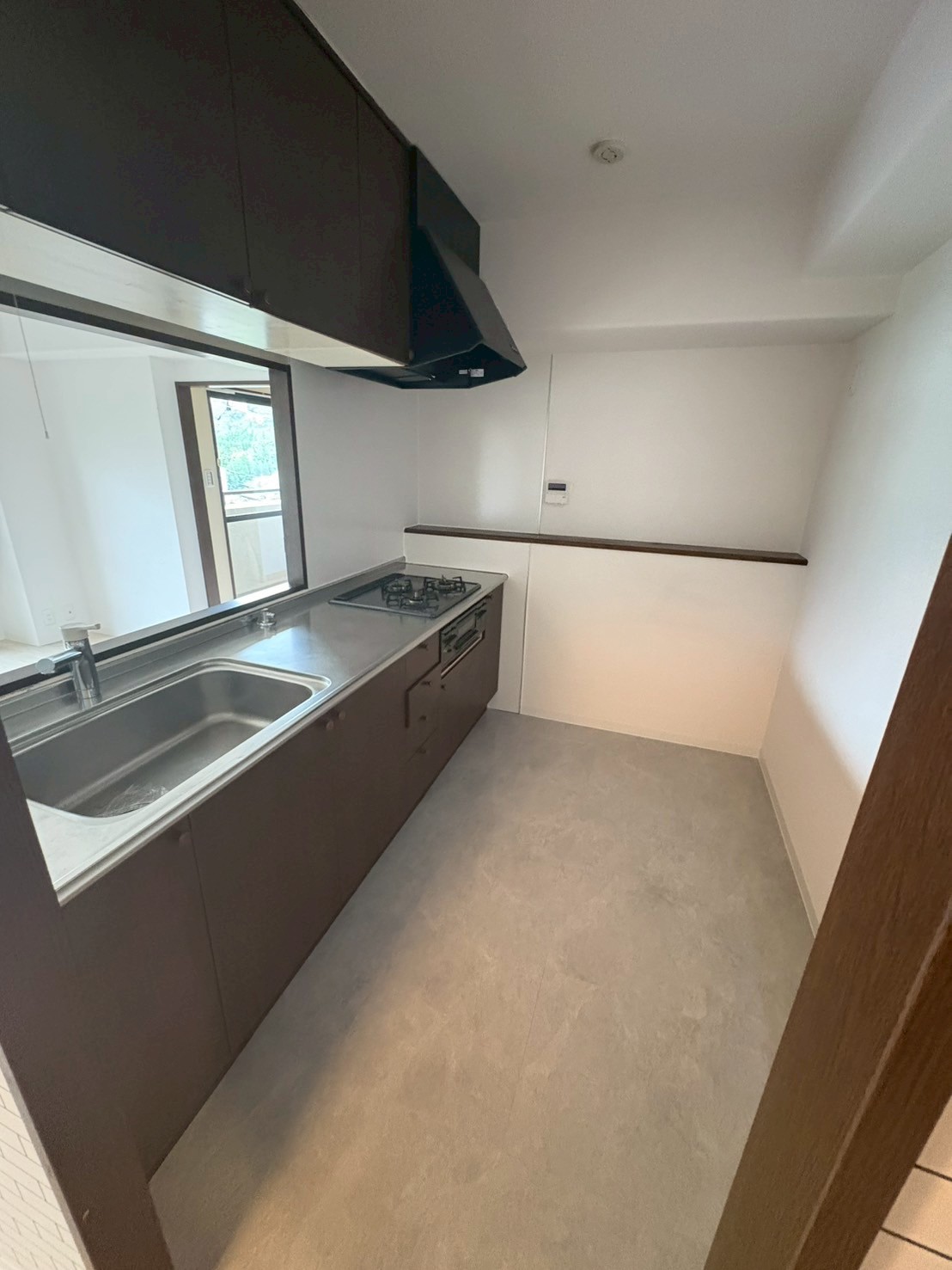 内装実例のキッチン